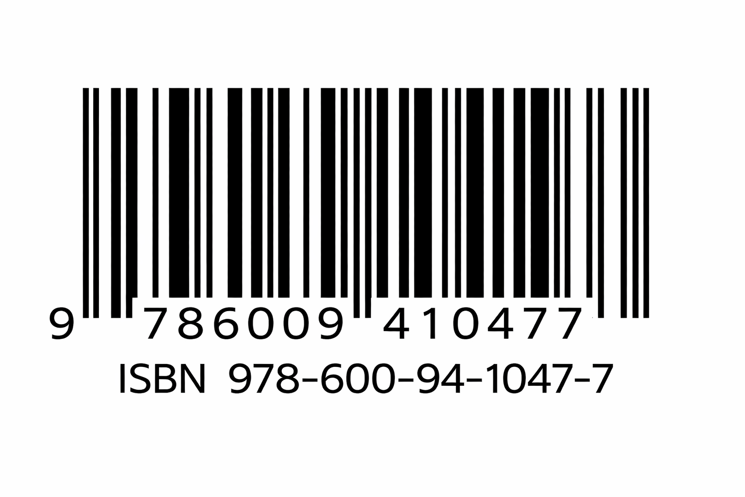 ISBN Barcode